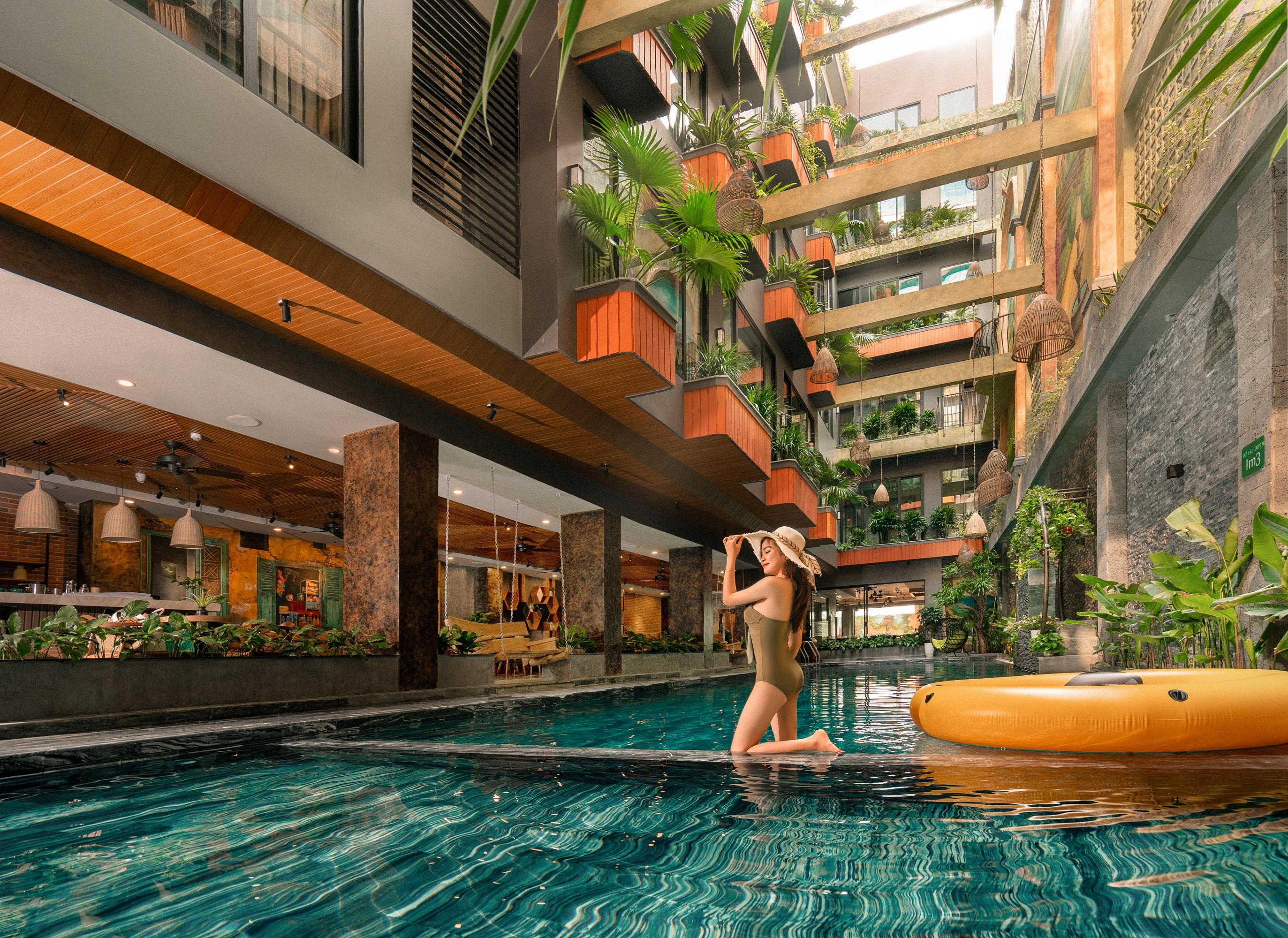 Chi House Danang Hotel And Apartment Екстер'єр фото