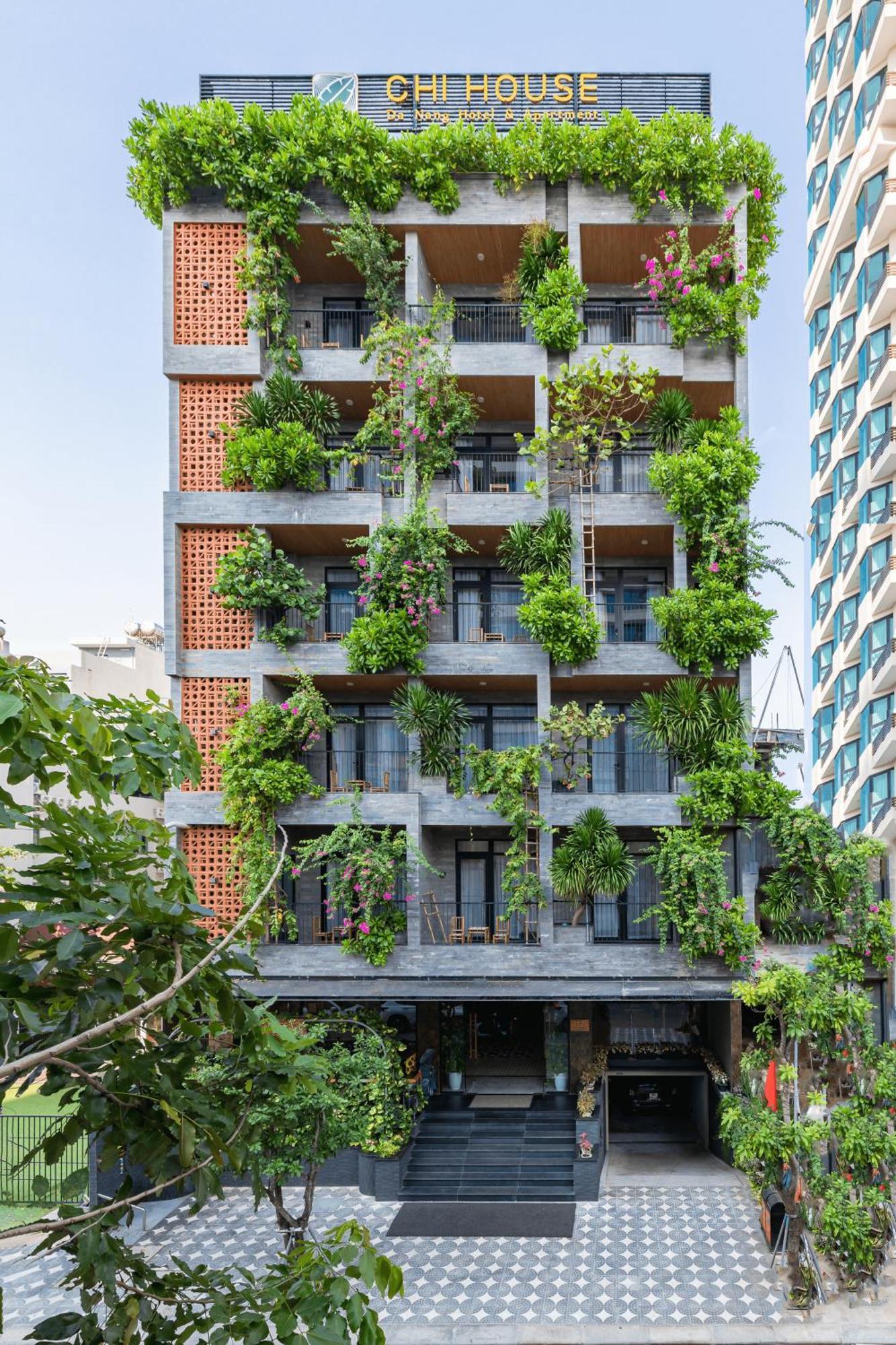 Chi House Danang Hotel And Apartment Екстер'єр фото